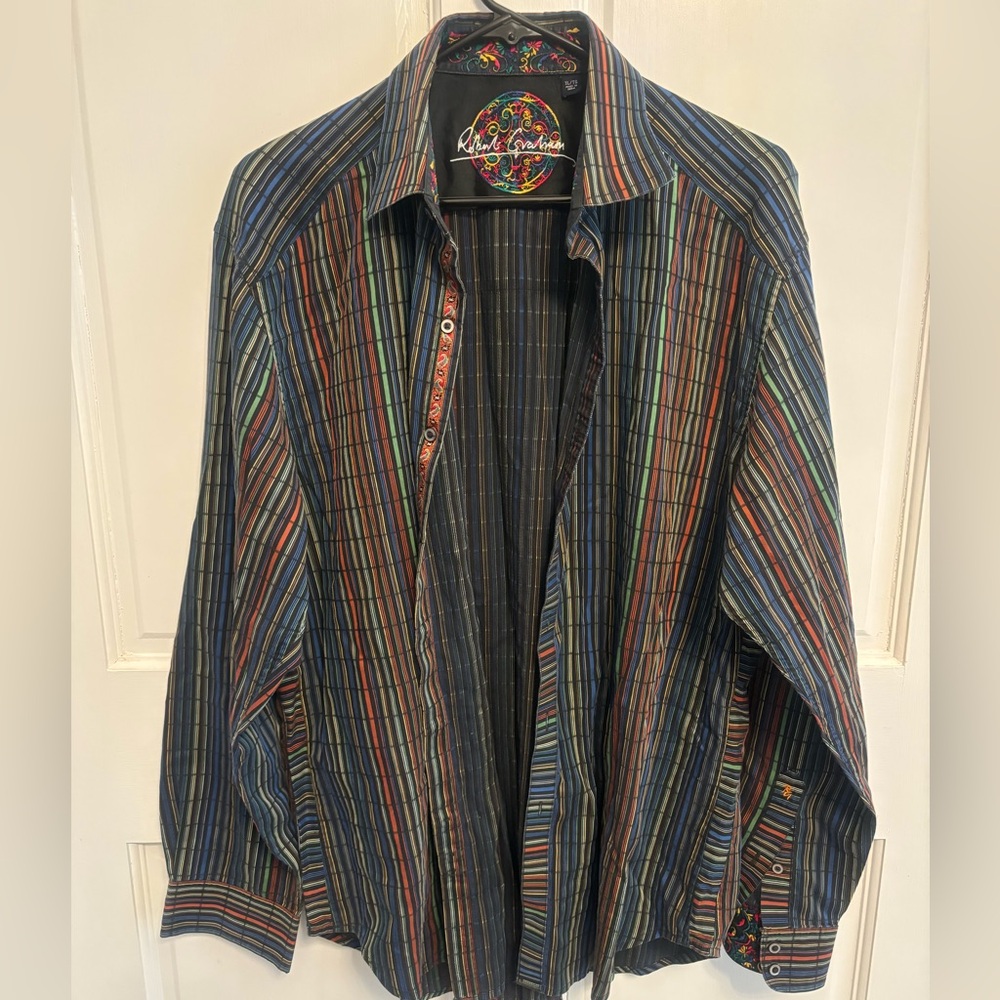 Xl large men Robert Graham dress shirt.